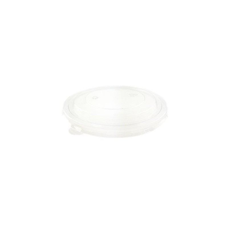 Couvercles PET pour saladier rond kraft Diam 184 /50 p