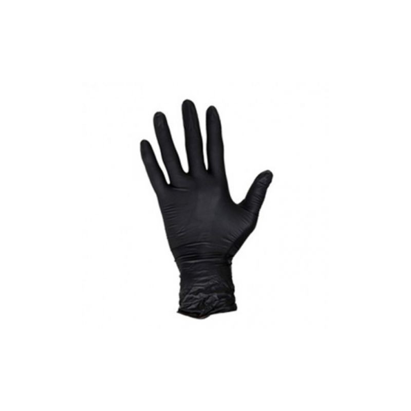 Gants nitril NOIR par 100 pièces Taille S